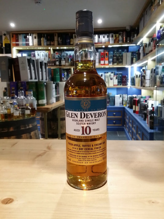 Glen Deveron 10 Year Old 70cl 40% - Just Wines 