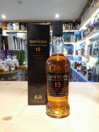 Glen Scotia 15 Year Old 46% 12x20cl - Just Wines 