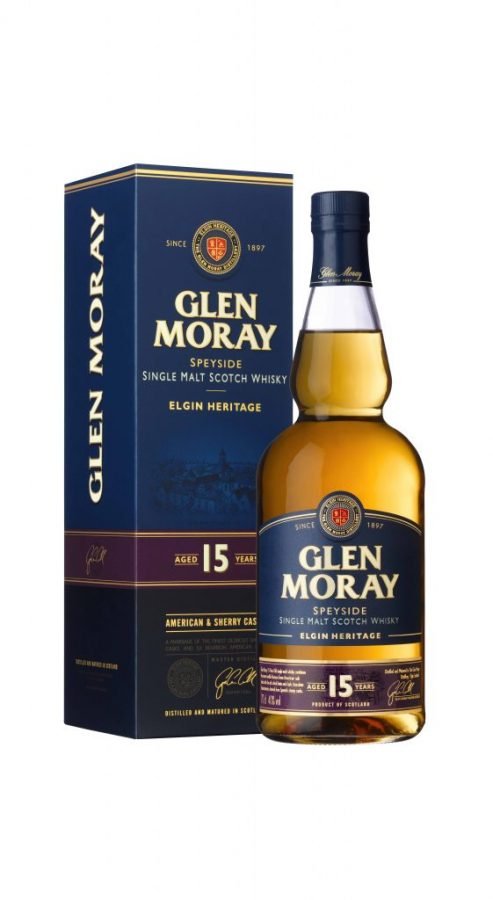 Glen Moray Elgin Heritage 15 Year Old 40% 6x70cl - Just Wines 