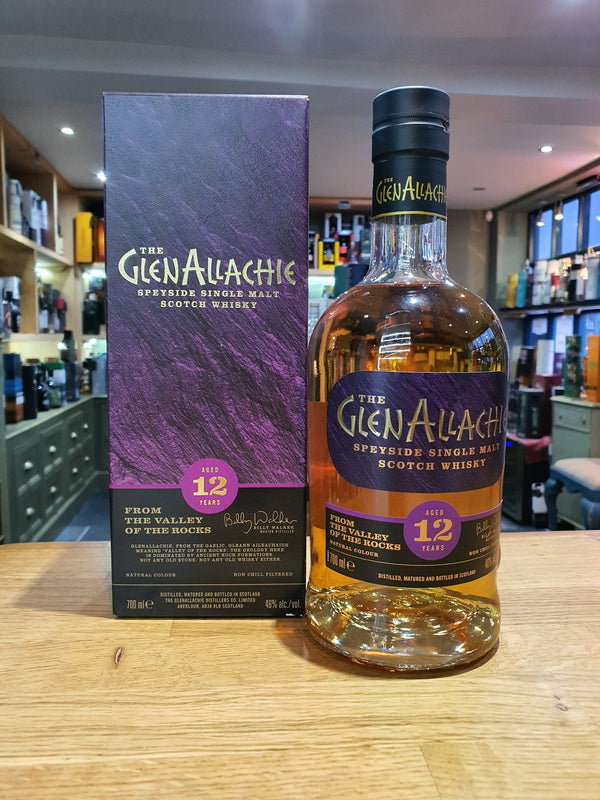 GlenAllachie 12 Year Old 46% 6x70cl - Just Wines 