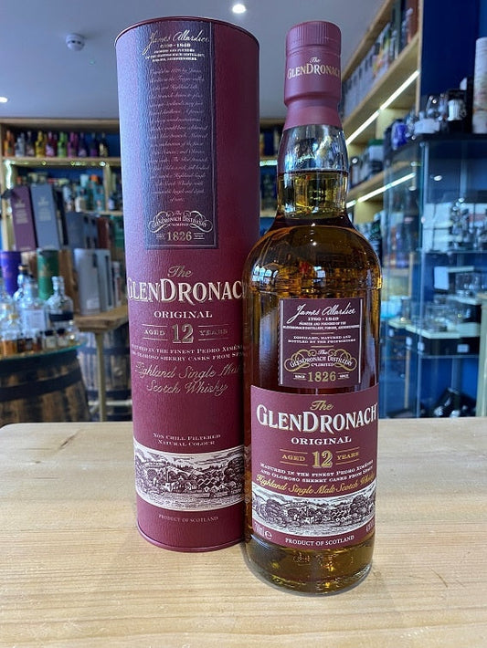 GlenDronach 12 Year Old 70cl 43% - Just Wines