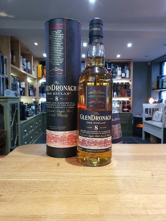 GlenDronach The Hielan 8 Year Old 70cl 46% - Just Wines