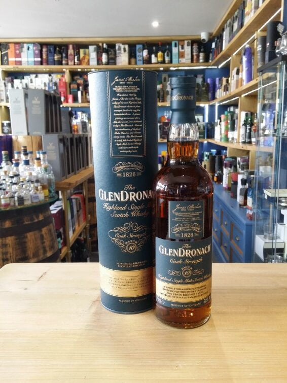 GlenDronach Cask Strength Batch 10 70cl 58.6% - Just Wines 