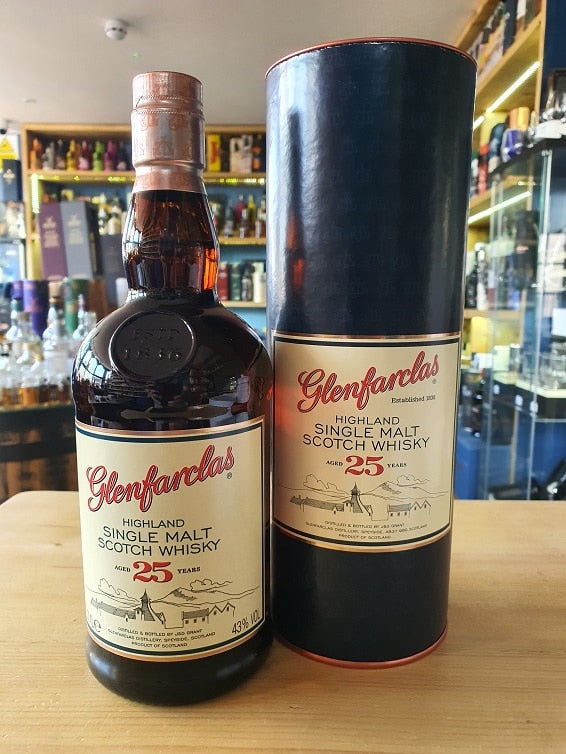 Glenfarclas 25 Year Old 70cl 43% - Just Wines 