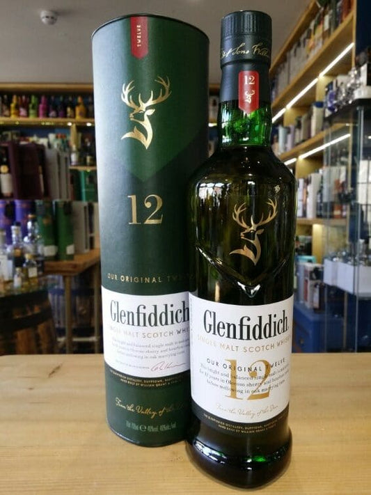 Glenfiddich 12 Year Old 70cl 40% - Just Wines 