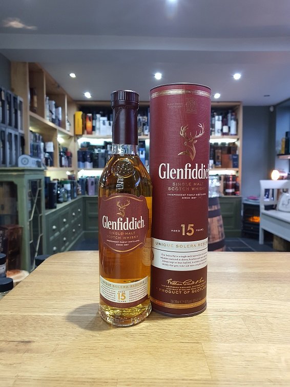 Glenfiddich 15 Year Old 40% 12x20cl - Just Wines 