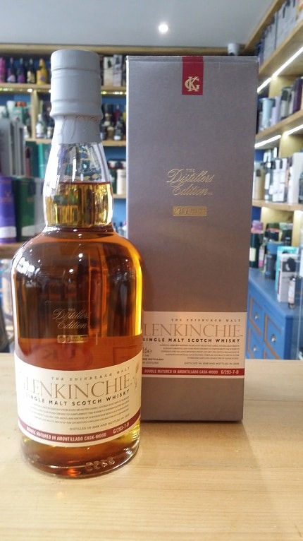 Glenkinchie Distillers Edition 2008 Double Matured in Amontillado Cask-Wood 70cl 43% - Just Wines 