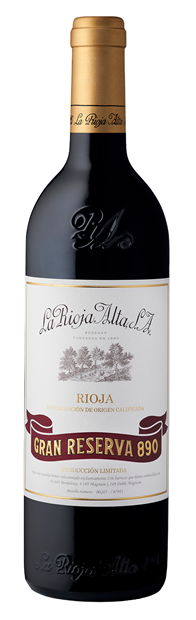 La Rioja Alta SA, '890', Rioja Gran Reserva 2010 75cl