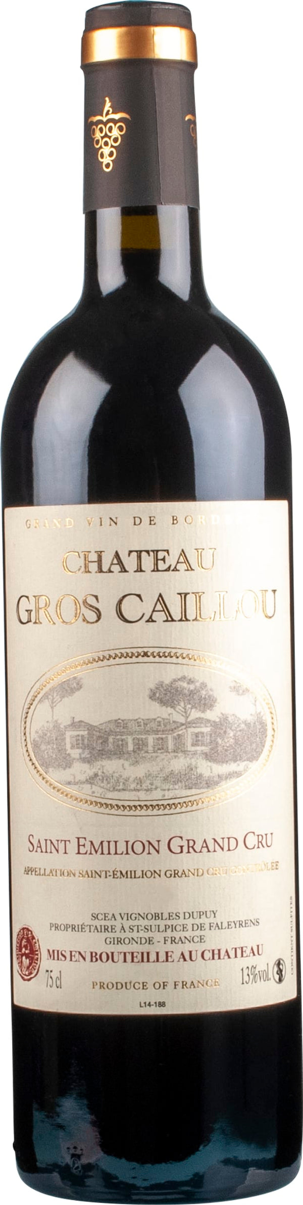 Chateau Gros Caillou Bordeaux 2015 6x75cl - Just Wines 