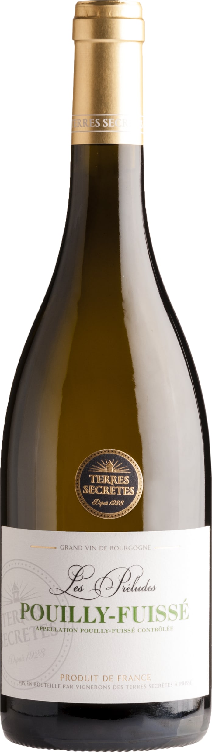 Vignerons des Terres Secretes Pouilly-Fuisse Les Preludes 2021 75cl - GREAT WINES DIRECT