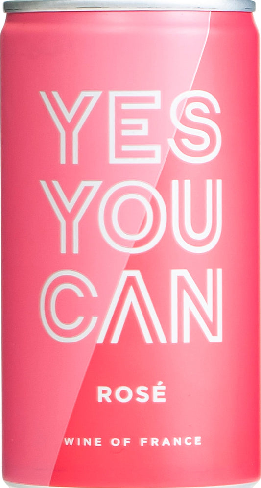 Rose CAN 22 Yes You Can 24/187 18.7cl - Buy Yes You Can Wines from GREAT WINES DIRECT wine shop