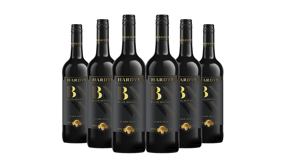 Hardys Brave New World Shiraz Red Wine 75cl x 6 Bottles - Just Wines 