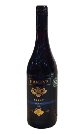 Hardys Crest Merlot Red Wine 75cl x 6 Bottles