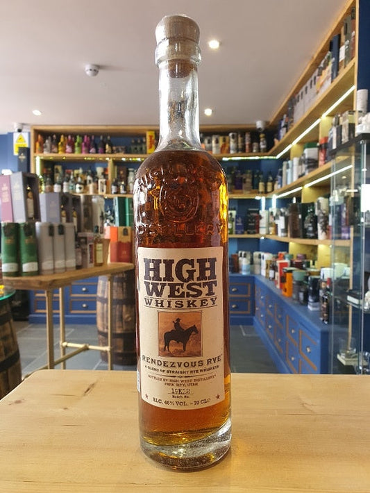 High West Rendezvous Rye 70cl 46% - Just Wines 