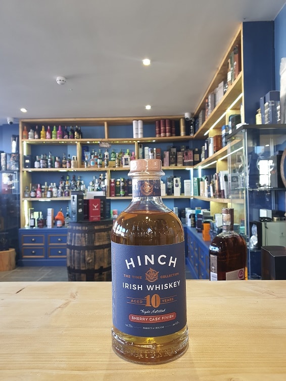 Hinch Irish Whiskey Aged 10 Years 70cl 43% - Just Wines