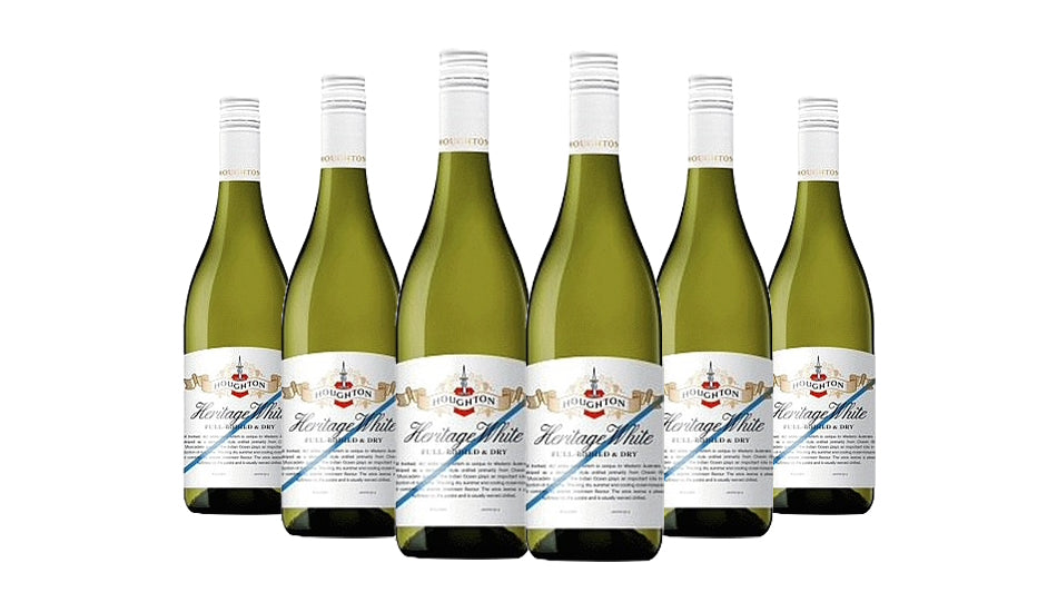 Houghton Heritage White Wine 75cl x 6 Bottles - Just Wines 