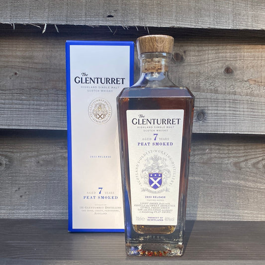 Glenturret Aged 7 Years Peat Smoked 2023 Release 70cl 46% - Just Wines 