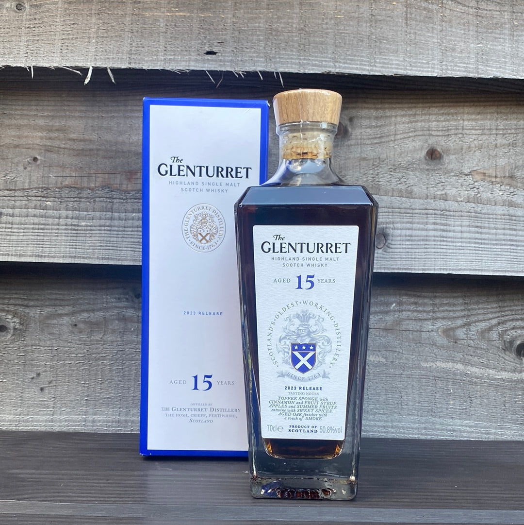 Glenturret Aged 15 Years 2023 Release 70cl 50.8% - Just Wines 