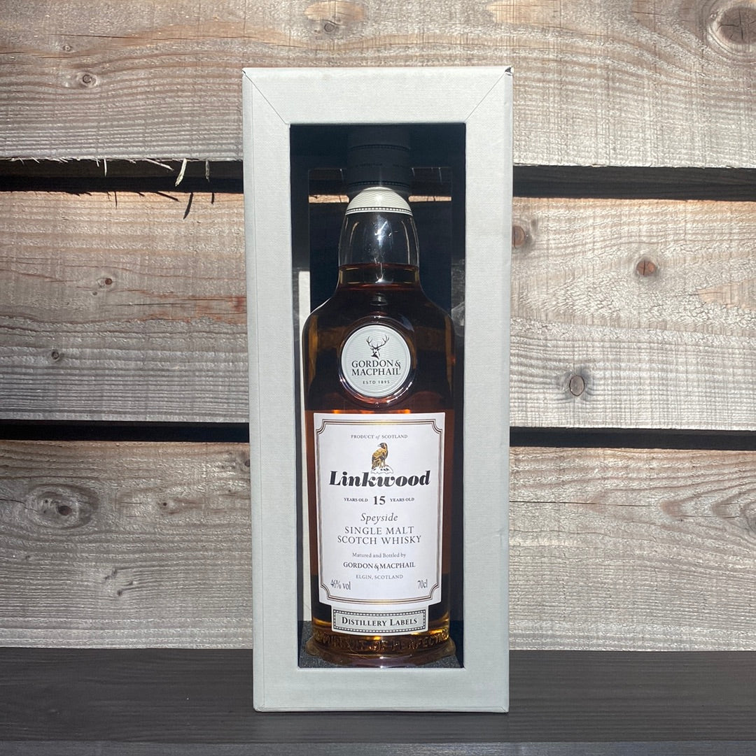 Gordon & MacPhail Distillery Labels Linkwood Aged 15 Years 70cl 46% - Just Wines 