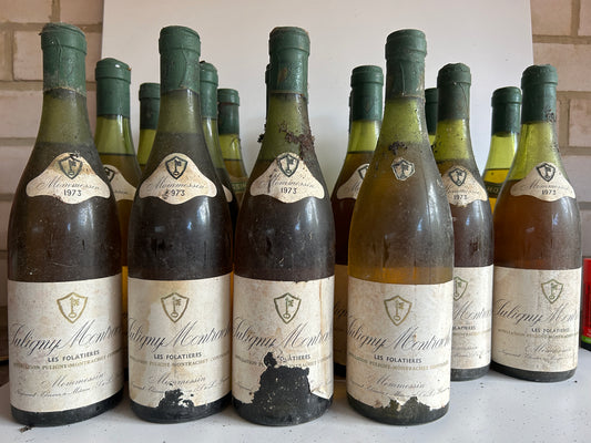 Puligny Montrachet 1er Cru Folati猫res, Domaine Mommessin, 1973 - Just Wines 