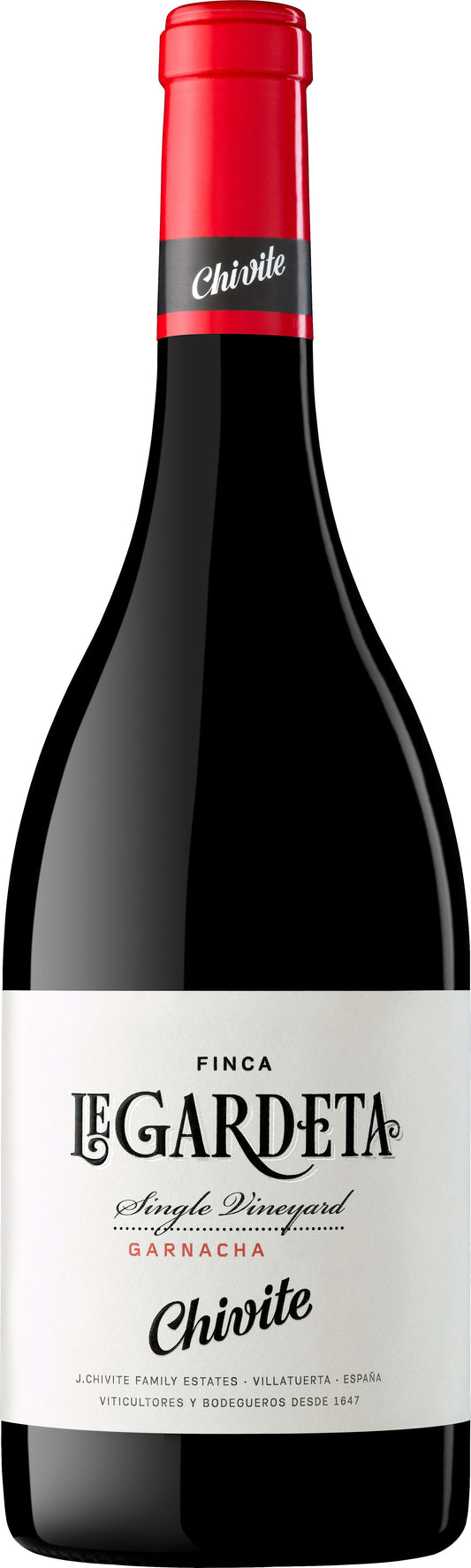 J Chivite Family Estates Finca Legardeta Garnacha 2019 75cl - Buy J Chivite Family Estates Wines from GREAT WINES DIRECT wine shop