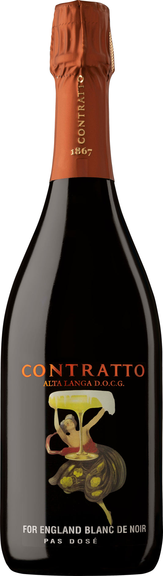 Contratto For England Blanc de Noir 2020 75cl - Buy Contratto Wines from GREAT WINES DIRECT wine shop