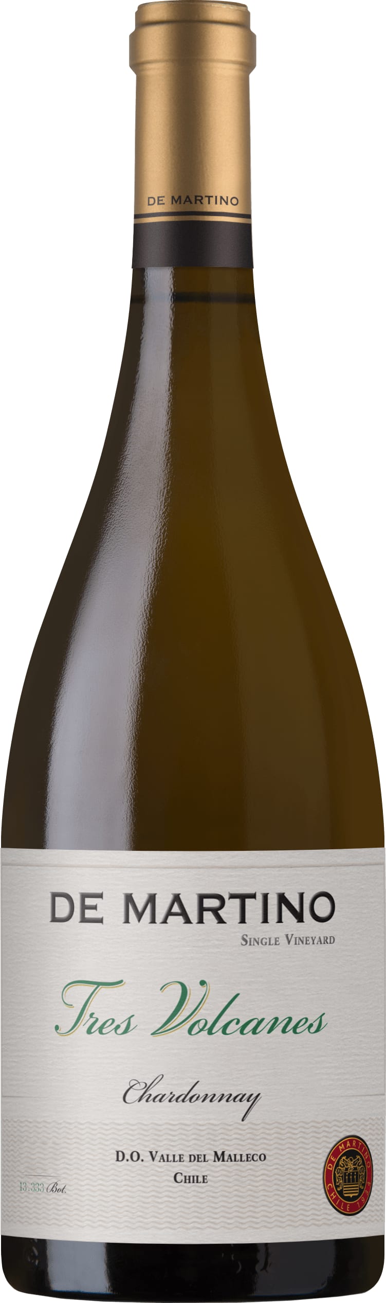 De Martino Chardonnay 'Tres Volcanes', Malleco 2017 75cl - Just Wines 