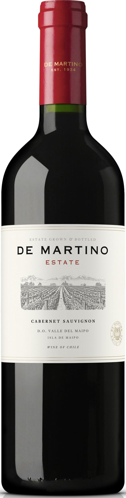 De Martino Estate Cabernet Sauvignon 2022 75cl - Buy De Martino Wines from GREAT WINES DIRECT wine shop