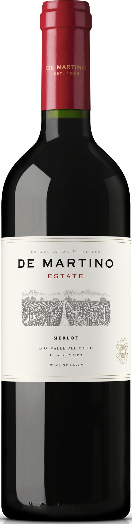 De Martino Estate Merlot 2023 75cl - GREAT WINES DIRECT