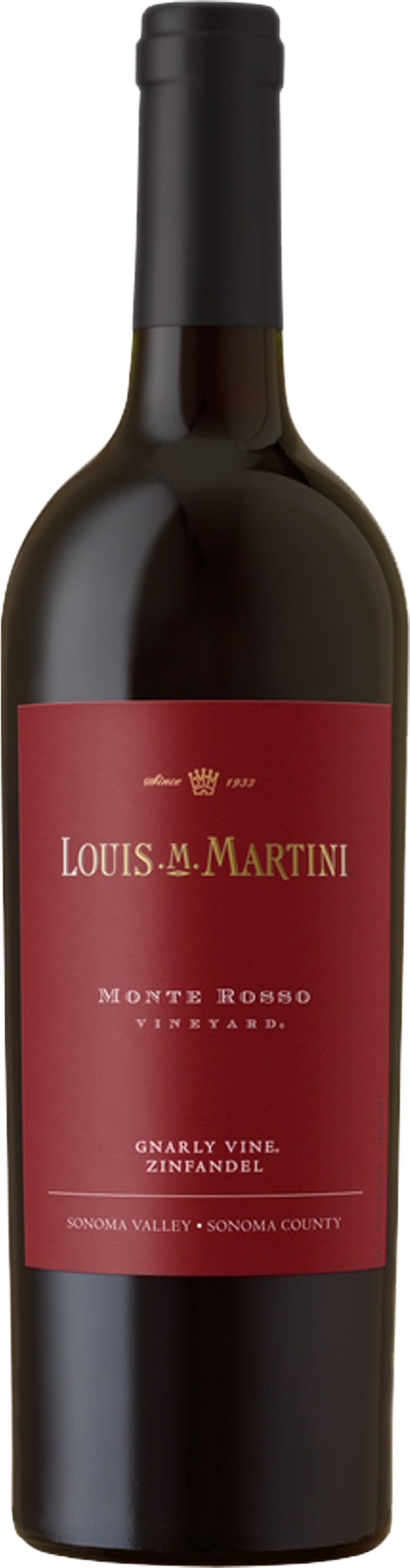 Louis M Martini Monte Rosso Gnarly Vine Zinfandel 2018 75cl - Buy Louis M Martini Wines from GREAT WINES DIRECT wine shop