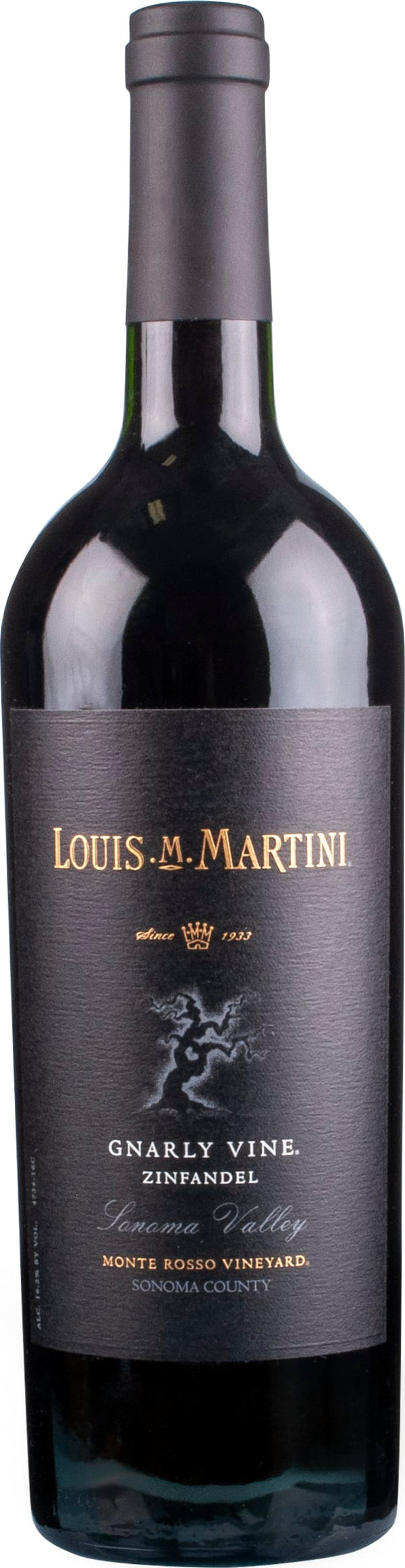 Louis M Martini Monte Rosso Gnarly Vine Zinfandel 2018 6x75cl - Just Wines 