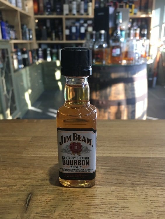 Jim Beam Kentucky Straight Bourbon Whiskey 40% 12x5cl - Just Wines 