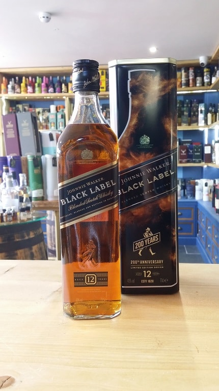 Johnnie Walker Black Label 12 Year Old 70cl 40% - Just Wines 