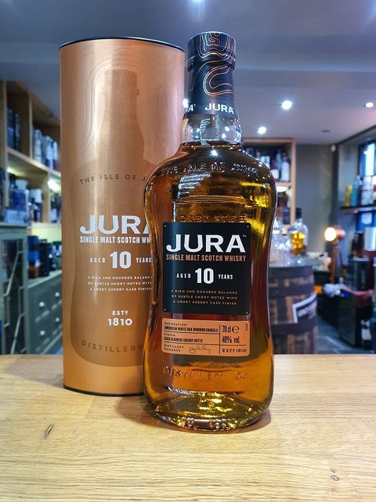 Isle of Jura 10 Year Old 70cl 40% - Just Wines 