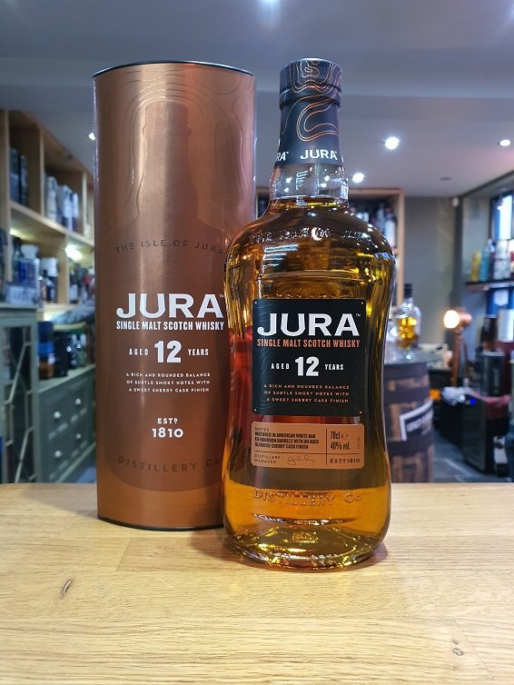 Isle of Jura 12 Year Old 70cl 40% - Just Wines 