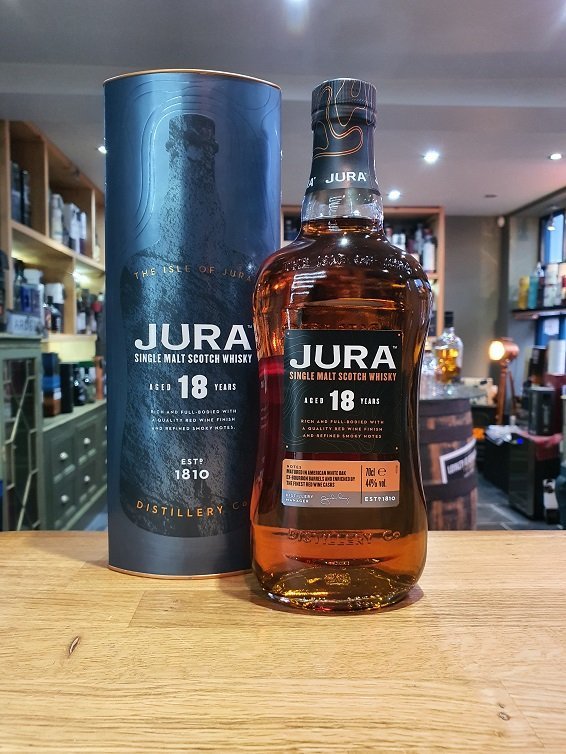 Isle of Jura 18 Year Old 44% 6x70cl - Just Wines 