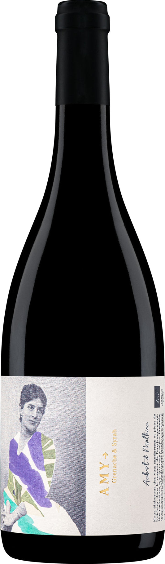 Aubert and Mathieu Amy Rouge, IGP Oc 2023 75cl - Buy Aubert and Mathieu Wines from GREAT WINES DIRECT wine shop