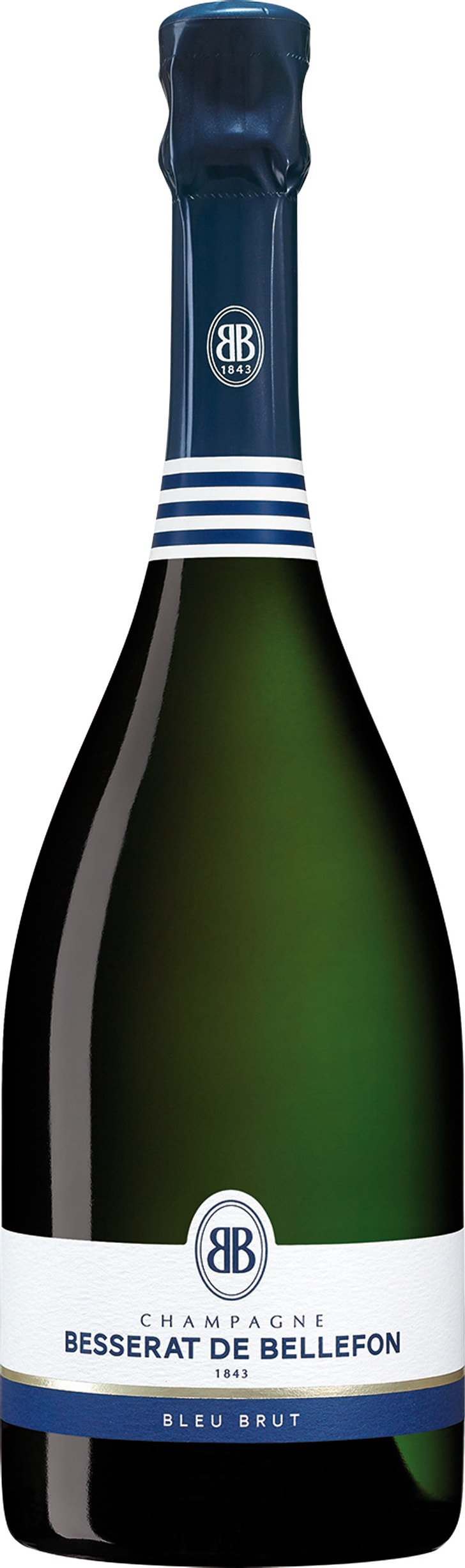 Besserat de Bellefon Champagne Bleu Brut 75cl NV - Just Wines 