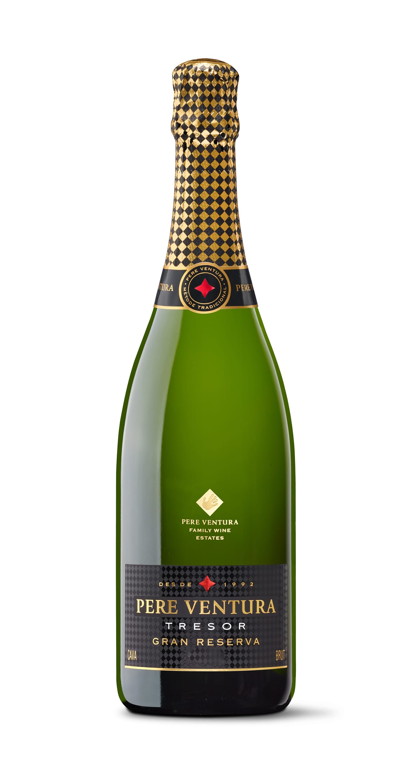 Pere Ventura Tresor Brut Gran Reserva Cava 2019 75cl - Buy Pere Ventura Wines from GREAT WINES DIRECT wine shop