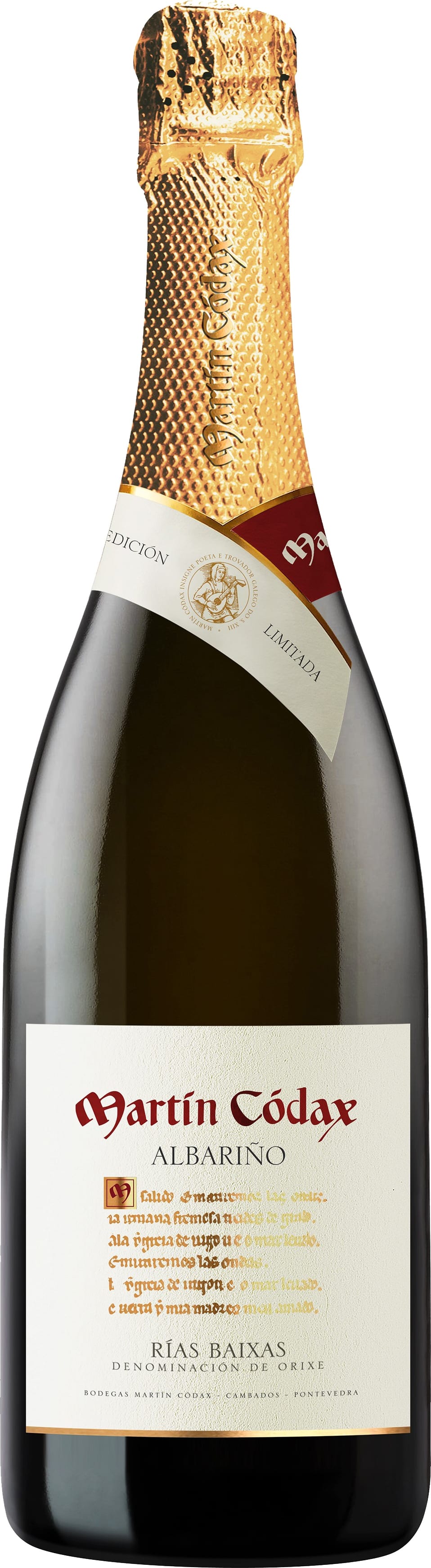 Bodegas Martin Codax Espumoso Albarino 75cl NV - Just Wines 