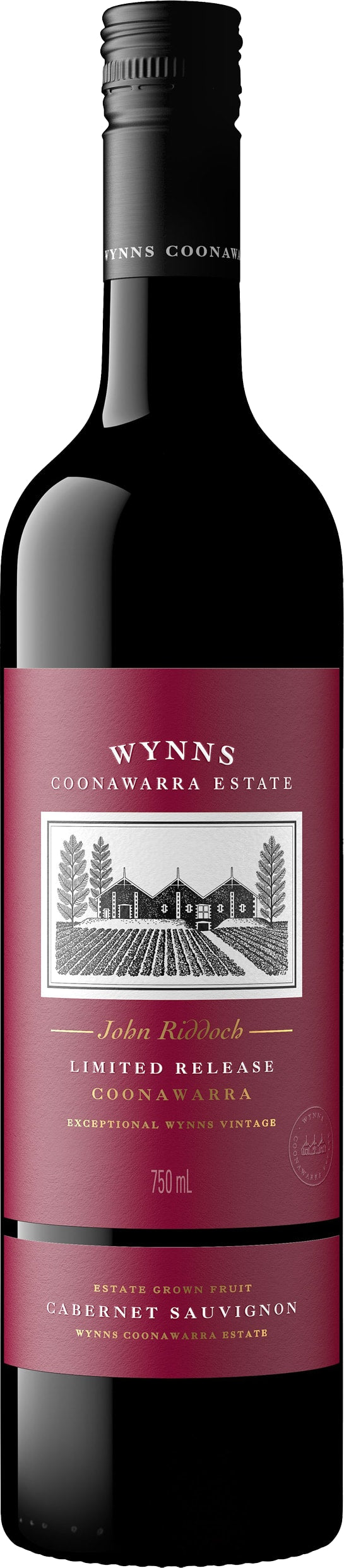 Wynns John Riddoch Limited Release Cabernet Sauvignon 2016 75cl - Just Wines 