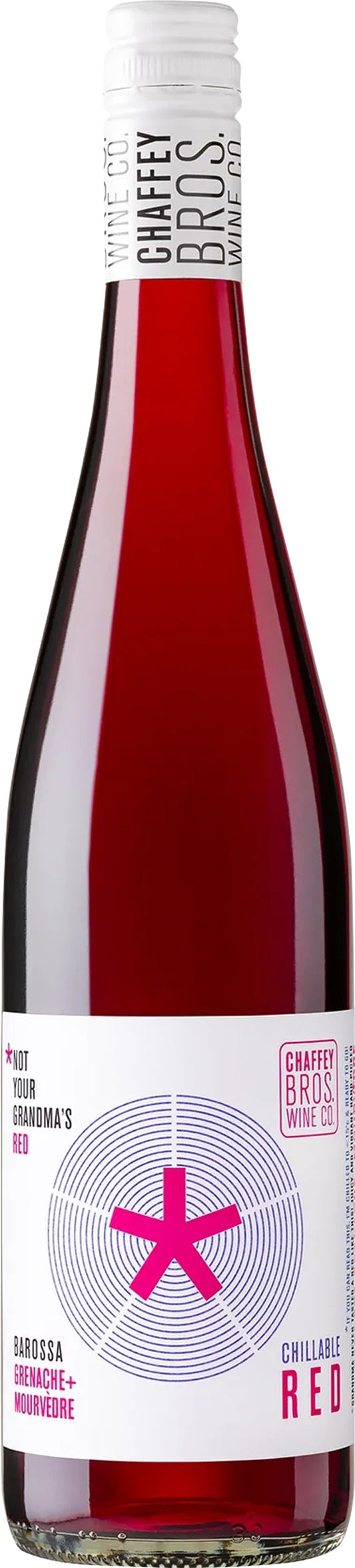 Chaffey Bros Wine Co Not Your Grandma's Chillable Red 2022 75cl - Buy Chaffey Bros Wine Co Wines from GREAT WINES DIRECT wine shop