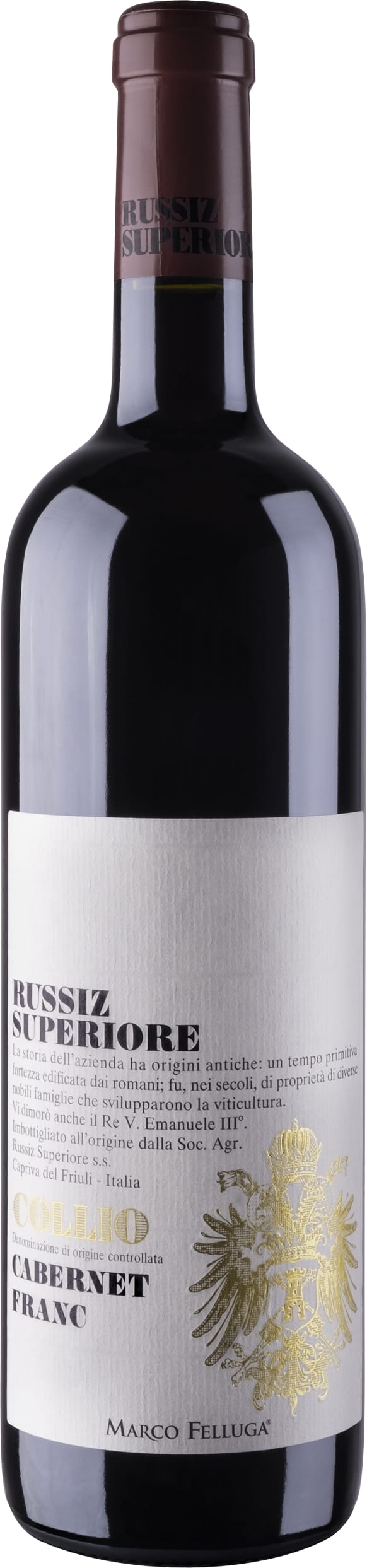 Russiz Superiore Cabernet Franc, Collio 2021 75cl - Buy Russiz Superiore Wines from GREAT WINES DIRECT wine shop