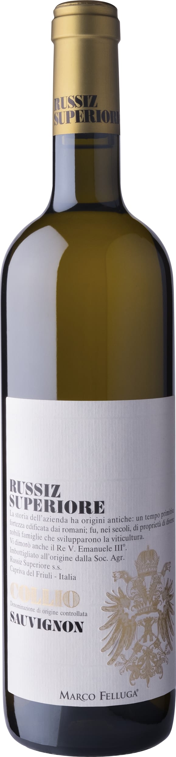 Russiz Superiore Sauvignon Blanc, Collio 2021 75cl - Just Wines 