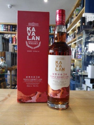 Kavalan Triple Sherry Cask 40% 6x70cl - Just Wines 