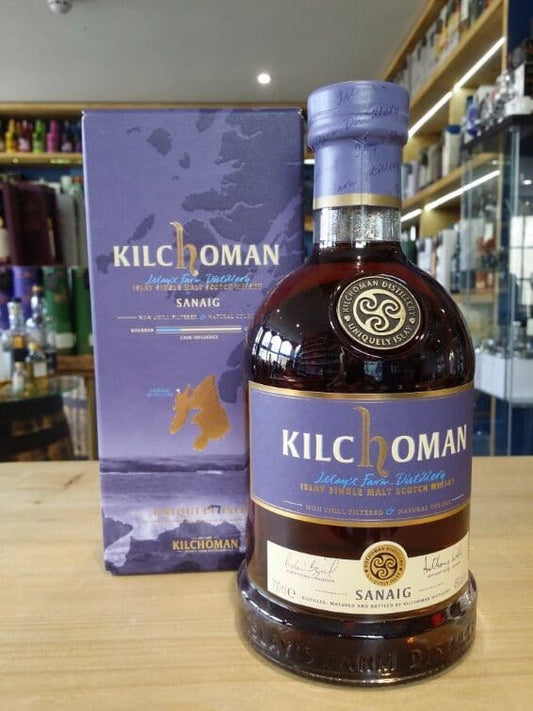 Kilchoman Sanaig 70cl 46% - Just Wines