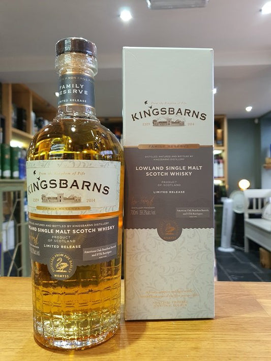 Kingsbarns Family Reserve 70cl 59.2% - Just Wines 