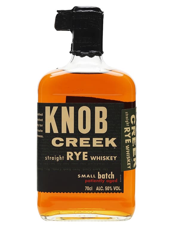 Knob Creek Straight Rye Whiskey 70cl 50% - Just Wines 