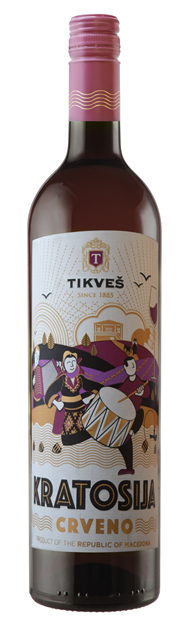 Tikveš Kratoshija 2022 75cl - Buy Tikveš Wines from GREAT WINES DIRECT wine shop