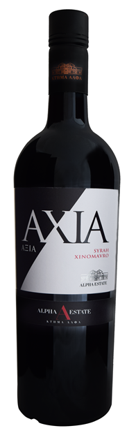 Alpha Estate, 'Axia', Florina, Xinomavro Syrah 2021 75cl - Buy Alpha Estate Wines from GREAT WINES DIRECT wine shop